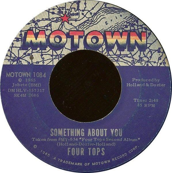 Four Tops – Something About You / Darling, I Hum Our Song (1965