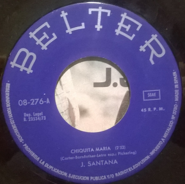 lataa albumi J Santana - Chiquita María