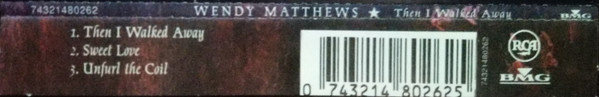 last ned album Wendy Matthews - Then I Walked Away