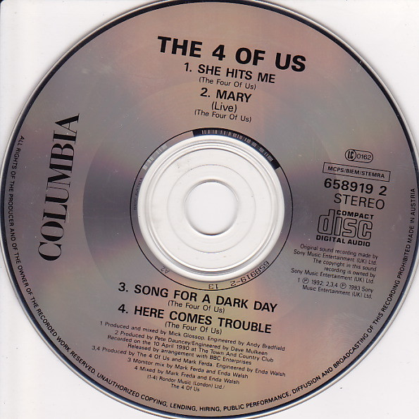 descargar álbum The 4 Of Us - She Hits Me