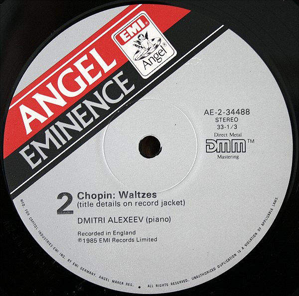 lataa albumi Chopin Dmitri Alexeev - Nineteen Waltzes