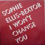 Cover of I Won't Change You, 2003-12-29, Vinyl