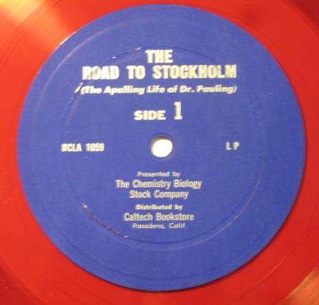 Album herunterladen The Chemistry Biology Stock Company - The Road To Stockholm The Apalling Life Of Dr Pauling