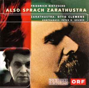 Friedrich Nietzsche - Also Sprach Zarathustra album cover