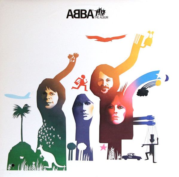 Обложка конверта виниловой пластинки ABBA - The Album
