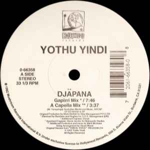 Yothu Yindi - Djäpana album cover