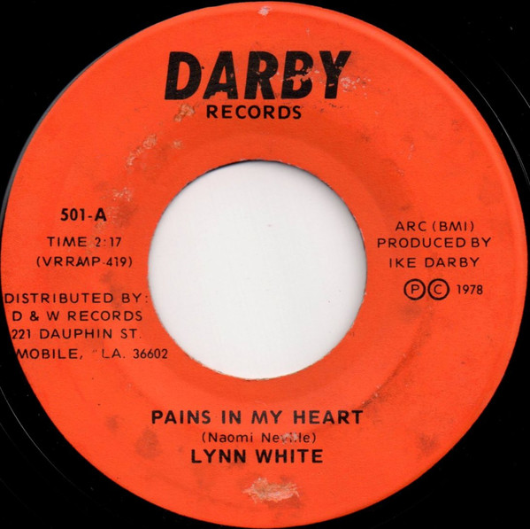 Lynn White – Pains In My Heart