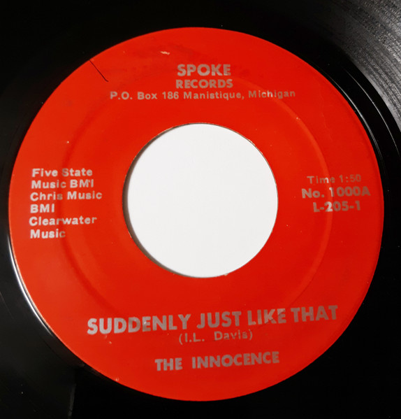 The Innocence Suddenly Just Like That I Walk The Waves Vinyl Discogs