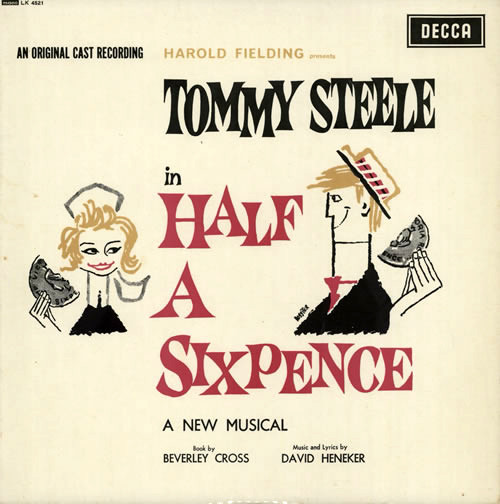 Tommy Steele – Half A Sixpence (1963, Vinyl) - Discogs