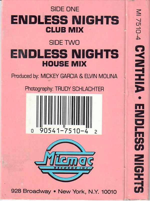 télécharger l'album Cynthia - Endless Nights