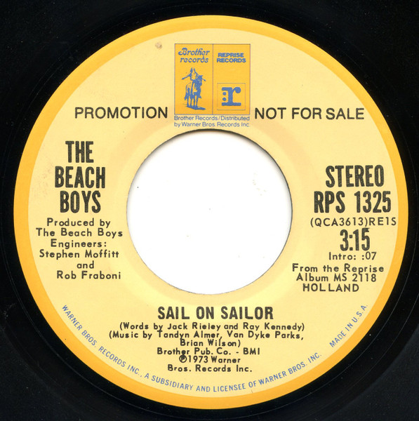 The Beach Babes Sail On Sailor Color Label Variant Vinyl Discogs