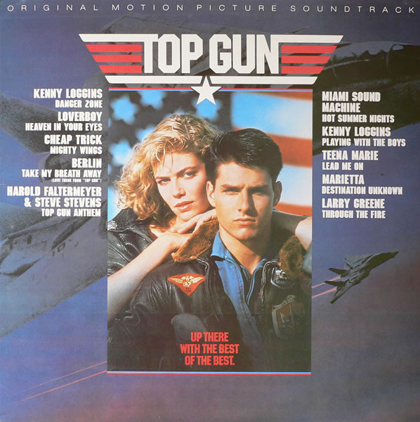 45 RPM Promo Record Top Gun Anthem