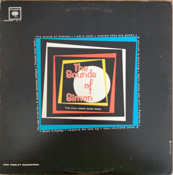 Paul Simon – The Paul Simon Song Book (Vinyl) - Discogs