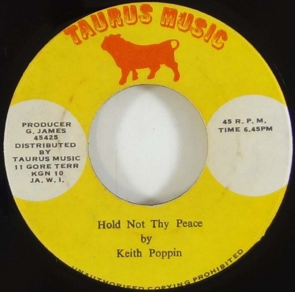 Keith Poppin – Hold Not Thy Peace (Vinyl) - Discogs