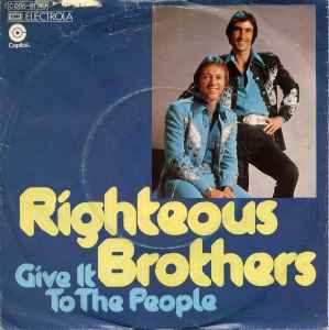 The Righteous Brothers - Give It To The People album cover
