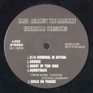 Rage Against The Machine – Guerrilla Versions (Vinyl) - Discogs