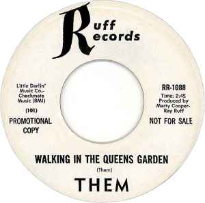 Them – Walking In The Queens Garden (1967, Vinyl) - Discogs