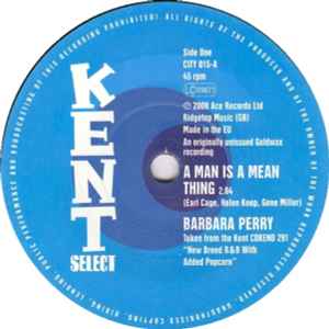 Barbara Perry (2) - A Man Is A Mean Thing / I've Got A Feeling For You
