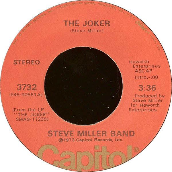 Steve Miller Band – The Joker (1973, Los Angeles Pressing, Vinyl