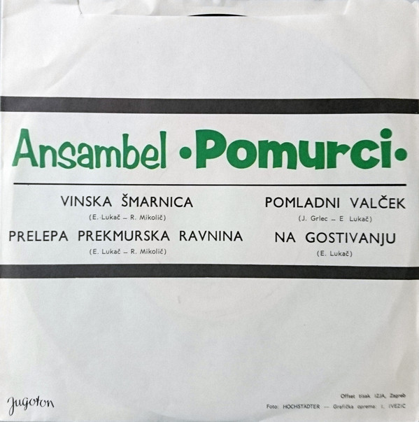 ladda ner album Ansambel Pomurci - Vinska Šmarnica