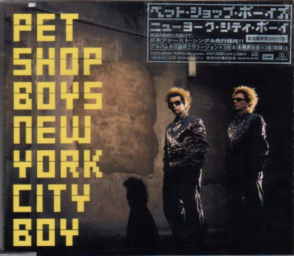 Pet Shop Boys - New York City Boy | Releases | Discogs