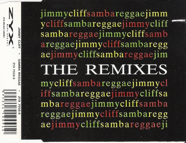 Jimmy Cliff - 'Samba Reggae' 12” Vinyl 45rpm Single Reggae