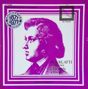 Domenico Scarlatti - 5 Sonates / 4 Etudes album cover