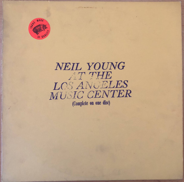 Neil Young – At The Los Angeles Music Center (Green vinyl, Vinyl