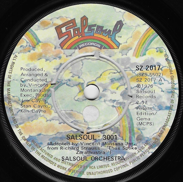 Salsoul Orchestra – Salsoul : 3001 (1976, 4-Prong Centre, Vinyl