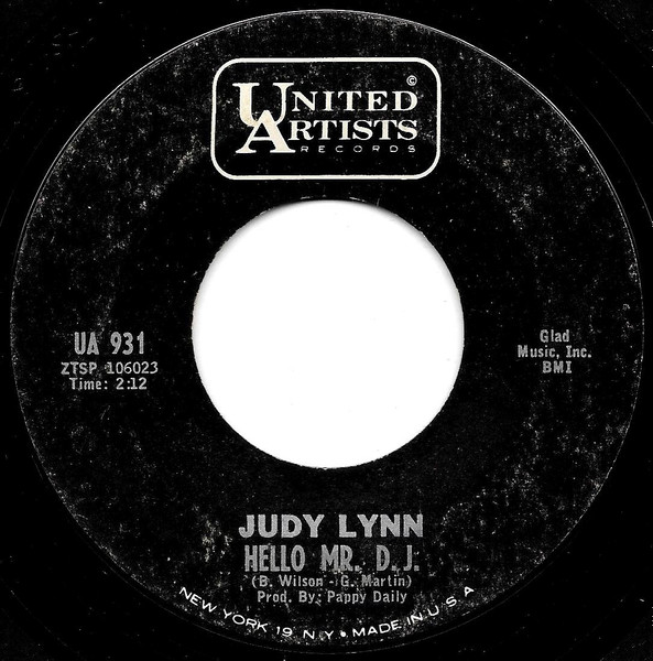 Judy Lynn – Hello Mr. D.J. (1965, Vinyl) - Discogs