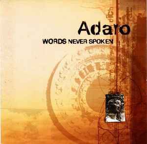 Adaro (2) - Words Never Spoken album cover