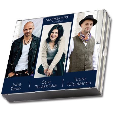 Juha Tapio | Suvi Teräsniska | Tuure Kilpeläinen – Suursuosikit Juha Tapio,  Suvi Teräsniska & Tuure Kilpeläinen (2015, CD) - Discogs