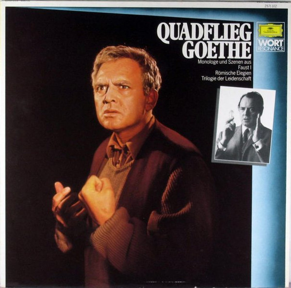 descargar álbum Download Quadflieg Goethe - Quadflieg Goethe album