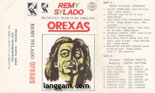 Album herunterladen Remy Sylado, Endah Rosita - Orexas