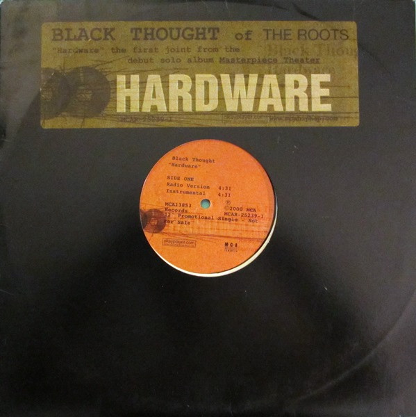 Black Thought – Hardware (2000, Vinyl) - Discogs