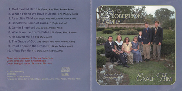 ladda ner album The Robertson Family - Exalt Him