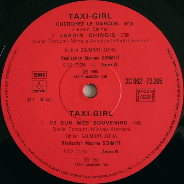 lataa albumi TaxiGirl - V2 Jardin Chinois Cherchez Le Garçon