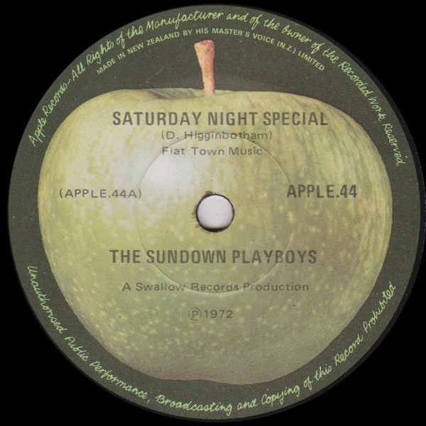 The Sundown Playboys – Saturday Night Special (1972, Vinyl) - Discogs