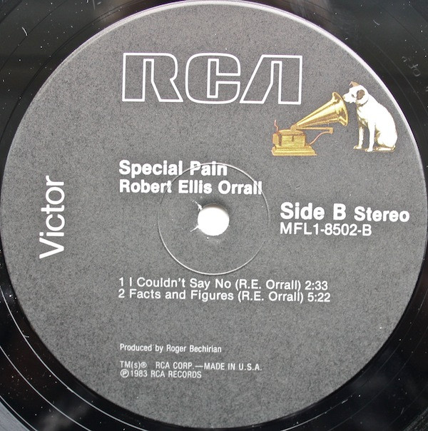 Robert Ellis Orrall - Special Pain | RCA Victor (MFL1-8502) - 6