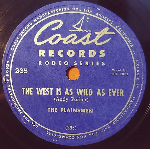 last ned album The Plainsmen - The West Is As Wild As Ever South
