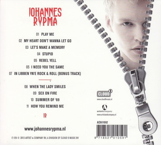 lataa albumi Johannes Rypma - Play Me