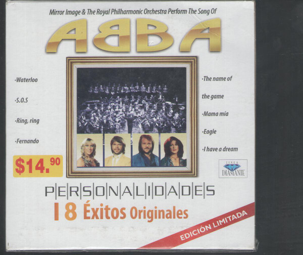 lataa albumi Mirror Image & The Royal Philharmonic Orchestra - Perform The Songs Of ABBA 18 Exitos Originales