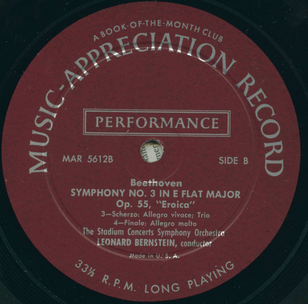 last ned album The Stadium Symphony Orchestra Of New York - Beethoven Symphony No 3 In E Flat Major Op 55 Eroica