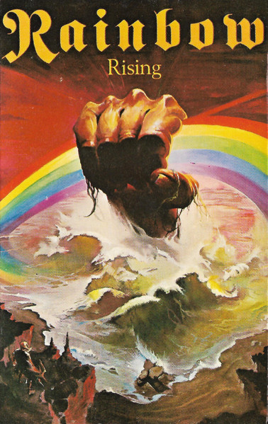  Vinylz Art Album Covers - Rainbow - Rainbow Rising (1976) Album  Poster 24 x 24: Posters & Prints