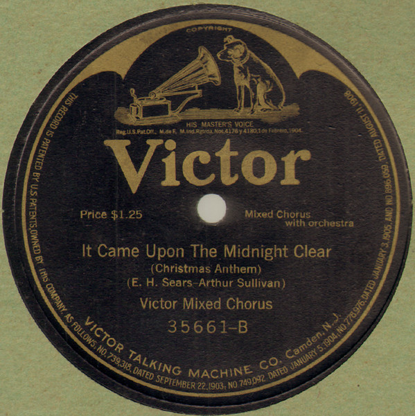 Album herunterladen Victor Mixed Chorus - Sing O Heavens It Came Upon The Midnight Clear