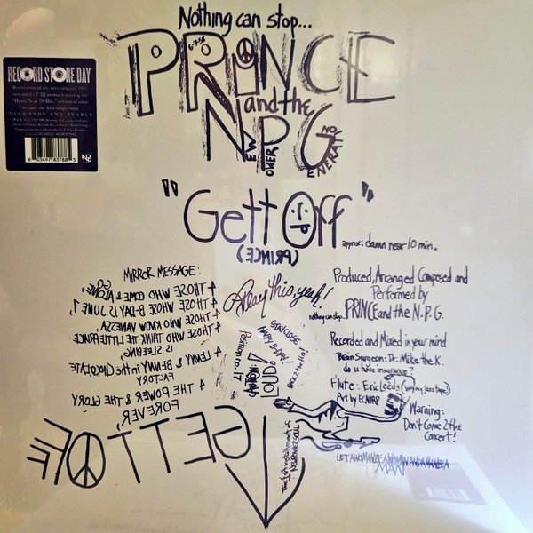 Prince And The New Power Generation – Gett Off (2023, Vinyl) - Discogs