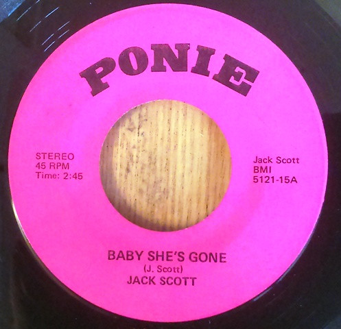 Jack Scott – Baby, She's Gone (Vinyl) - Discogs