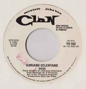 Adriano Celentano - Deus album cover