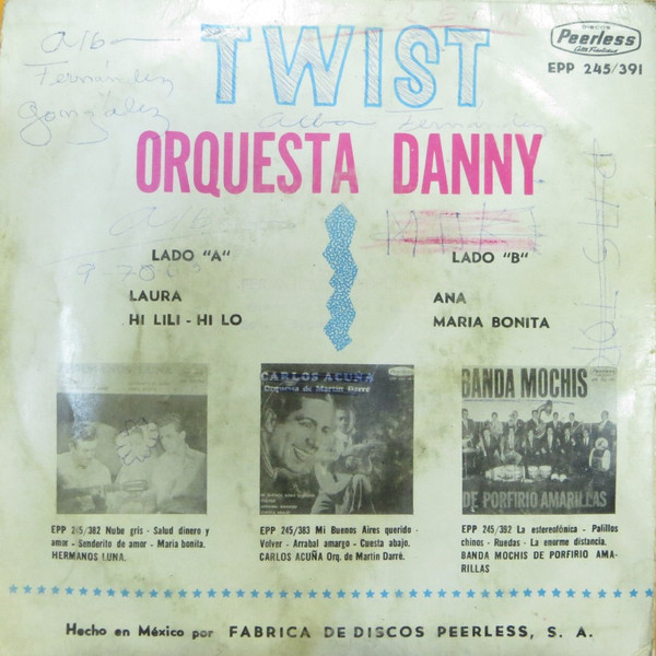 ladda ner album Orquesta Danny - Twist