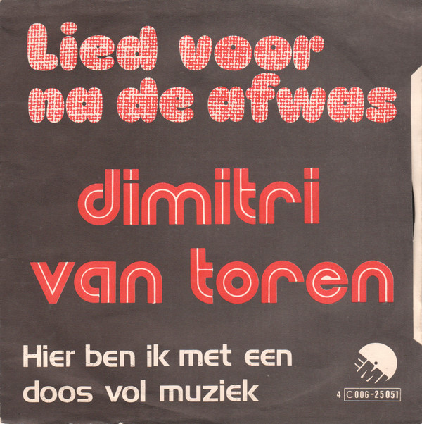 Album herunterladen Dimitri Van Toren - Lied Voor Na De Afwas
